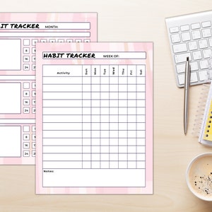 Well-being Tracker Bundle for Health, Fitness, Habits, and Weight ...