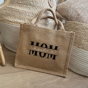 Jute bag MOM