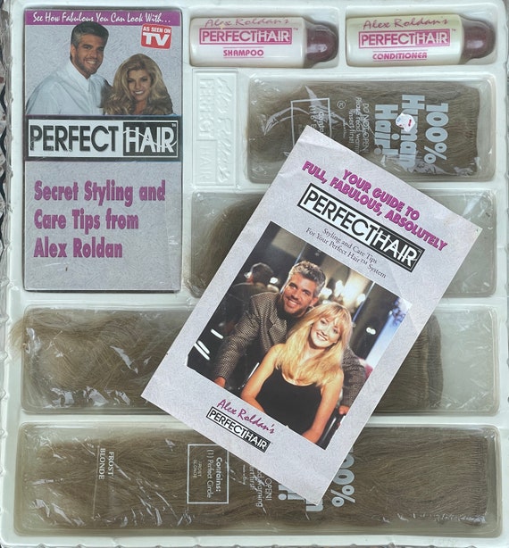 Vintage Alex Roldan Perfect Hair Kit as Seen on TV 