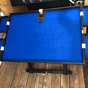 36x30 jigsaw table with sorting trays and box lid holder bundle