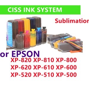 Empty Dye Sublimation Pigment Cis Ciss Ink System for Xp 820 Xp 810 xp 800 xp 620 xp 610 xp 600 xp 520 xp 510 xp 500 T273 273 ink cartridge