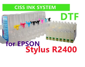 Empty DTF cis  CISS Ink System for Stylus R2400