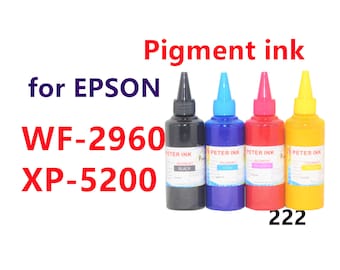 Recharge d'encre pigmentée : WF-2960, XP-5200 - T222 (400 ml)