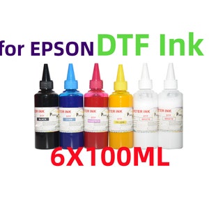 6X100ML Premium DTF Direct To Film refill Ink for Printer