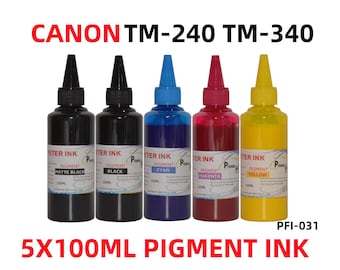 for CANON imagePROGRAF TM-240 TM-340 Pfi-031 Pigment Ink refills