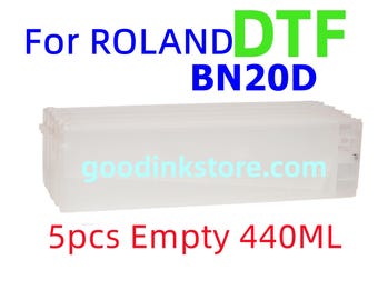 5 cartuchos recargables vacíos para Roland BN-20D BN20D