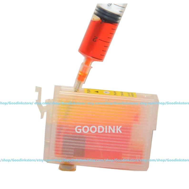 Refillable DTF Ink Cartridge Kit for Artisan 1430 Stylus 1400 image 2