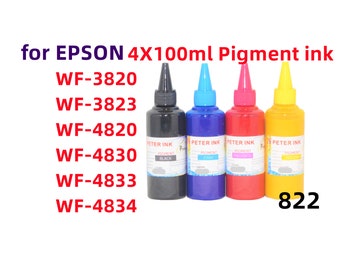 Printer Pigment Ink Refill: WF-3820, WF-4820 Series, 400ml