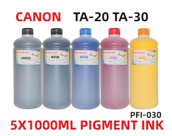 for CANON imagePROGRAF TA-20 TA-30 Pfi-030 Premium Pigment Ink refills