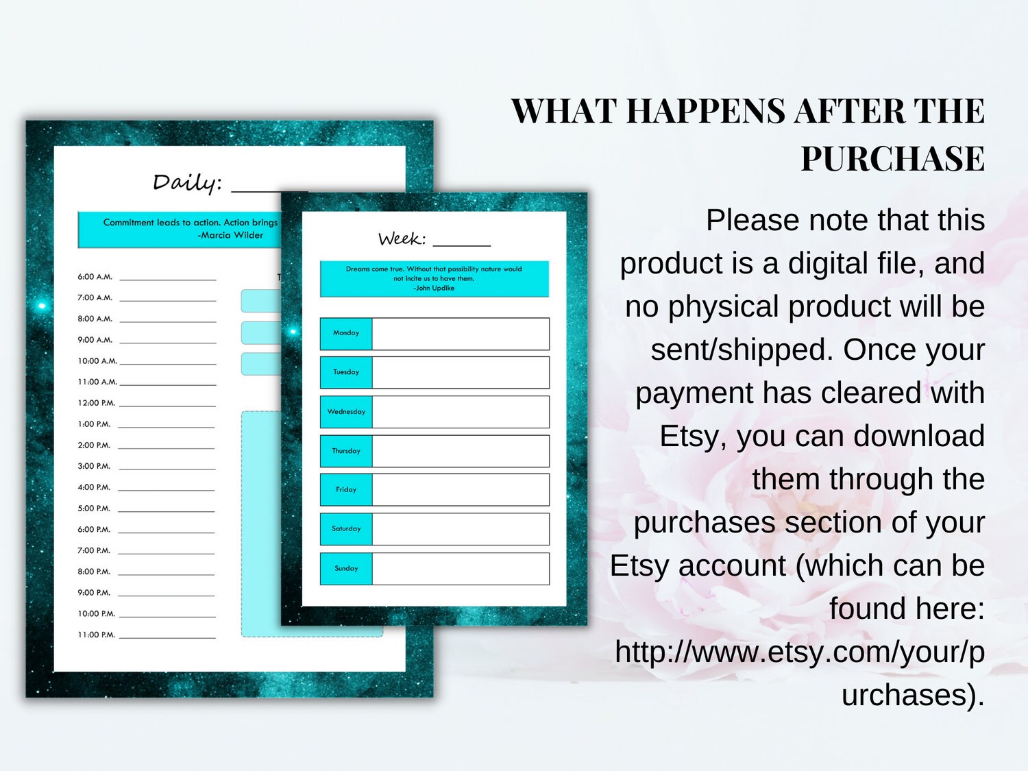 22 Page Printable/ Editable Passion to Profit Planner, Passion Digital ...