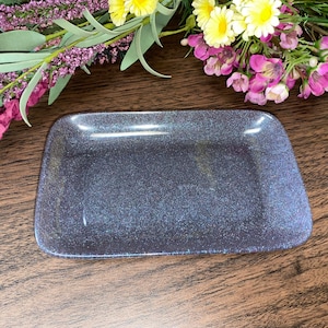 Porte-savon holographique violet