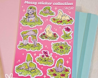 Mossy Sticker Collection Sticker sheet