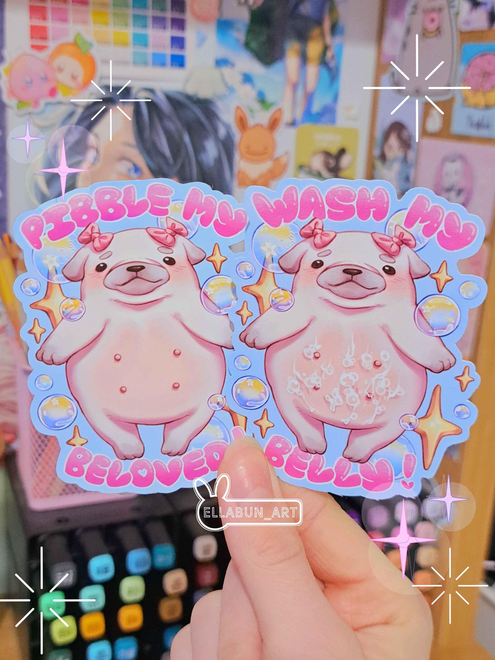 Support Pibble Pibble Sticker | Set of 2 - Etsy