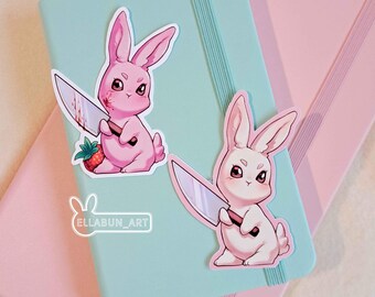 Devious Bunny Sticker | Set of 2