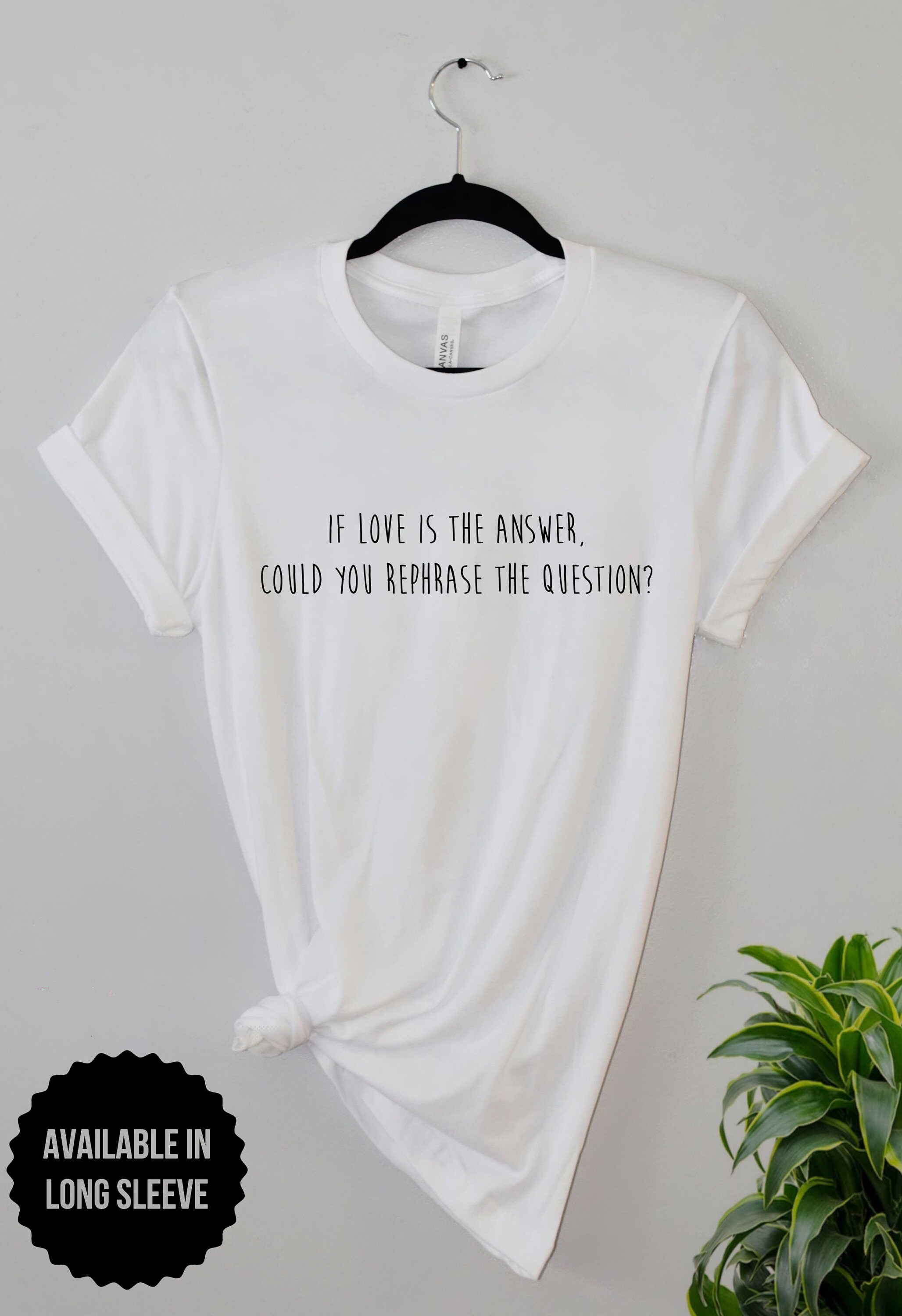 If Love is the Answer Shirt Cute Valentines Long Sleeve - Etsy UK If Love is the Answer Shirt Cute Valentines Long Sleeve - Etsy UK