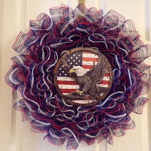 Patriotic Eagle Wreath, Patriotic, Eagle, Wreath