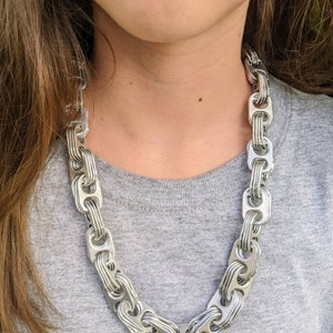 Soda tab necklace/pant chain