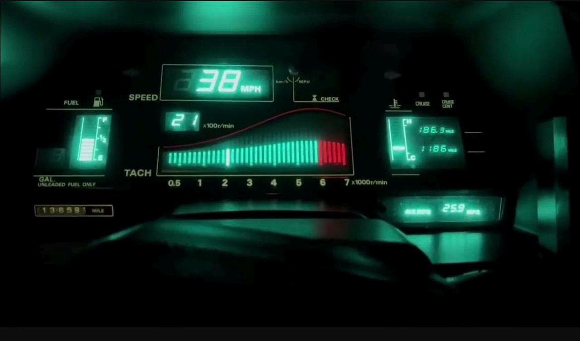 300zx Digital Dash Tee - Etsy