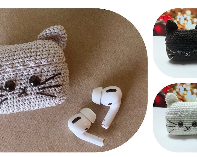 AirPod Case, Airpods Pro Case, Crochet Heart AirPod Case, Cute AirPod Case, Gift for Her Etsy