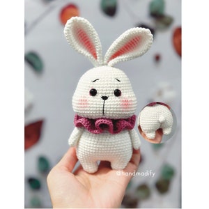 Crochet Pattern - Bunny Amigurumi - Crochet Bunny - Handmade Gift - Birthday Gifts -- English Pattern - Instant Download