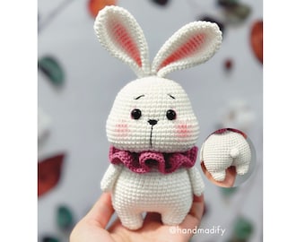 Bunny Amigurumi Crochet Pattern – Hobbii Cotton, English (PDF Pattern)