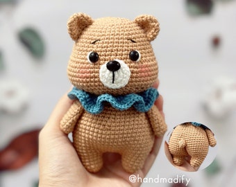 Crochet Bear Amigurumi Pattern – PDF Download, English