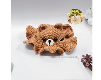 Crochet Bear Hat Pattern – Pet Costume, Full Size S/M/L (PDF Pattern)