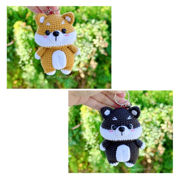 柴犬 編みぐるみ 037 柴犬のあみぐるみ