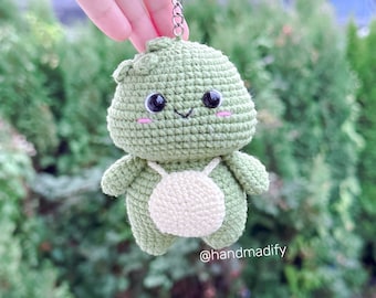 Turtle Crochet Pattern – Amigurumi Keychain (PDF Pattern)