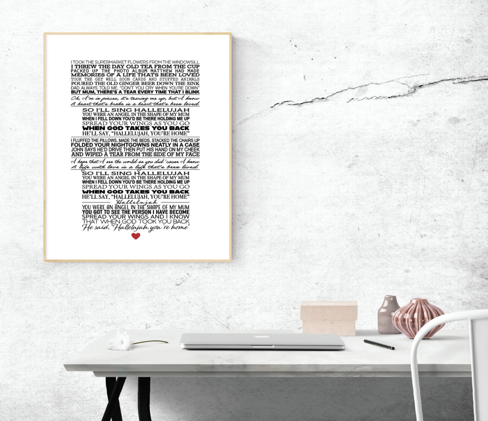 Supermarket Flowers Ed Sheeran PRINTABLE TYPOGRAPHY ART Etsy