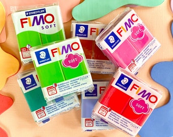 FIMO Soft Polymer Clay - 2oz - Oven Bake Clay, FRESH NEW