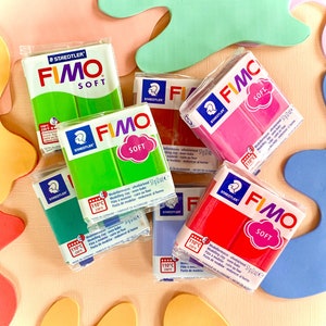 FIMO Soft Polymer Clay - 2oz - Oven Bake Clay, FRESH NEW