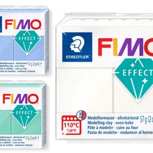 FIMO Effect Polymer Clay - 2oz - Oven Bake Clay, FRESH NEW