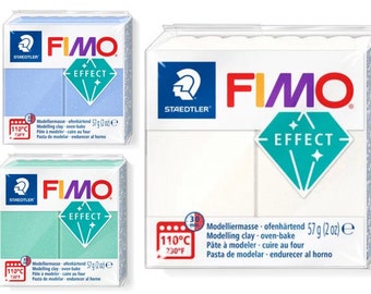 FIMO Effect Polymer Clay - 2oz - Oven Bake Clay, FRESH NEW