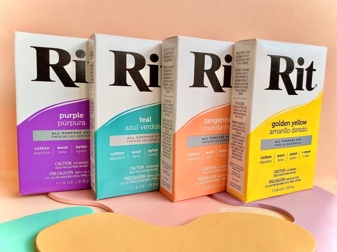 RIT Powder Fabric Dye All Purpose Fabric Dye/ 1 Piece / Etsy