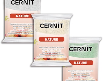 Cernit® Nature - Fresh NEW Polymer Oven Bake clay, 1.98 oz, 56g pkg - 1 Piece