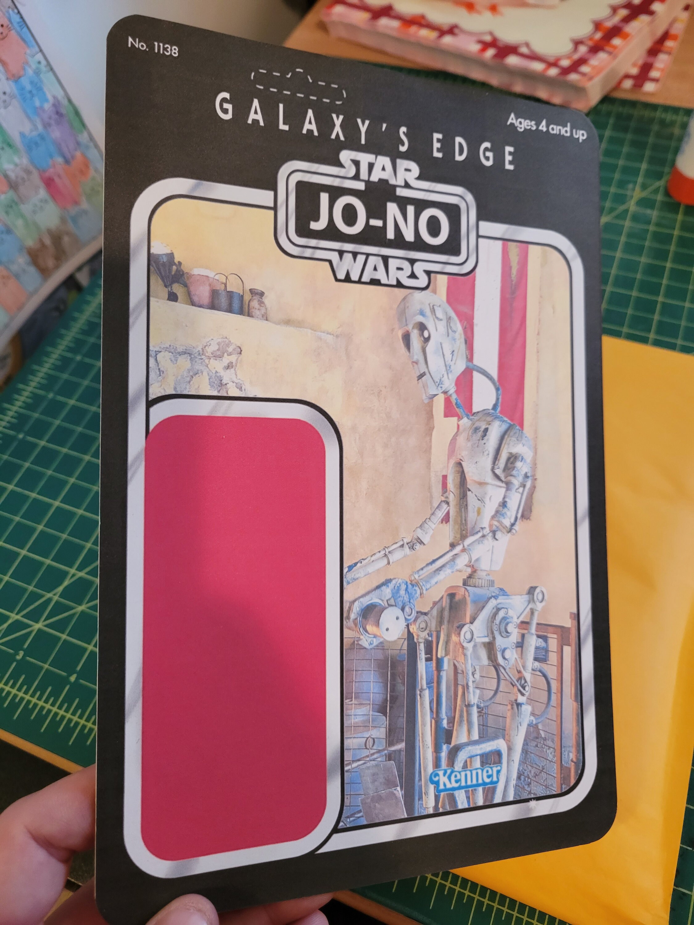 Custom Action Figure Cardback Etsy