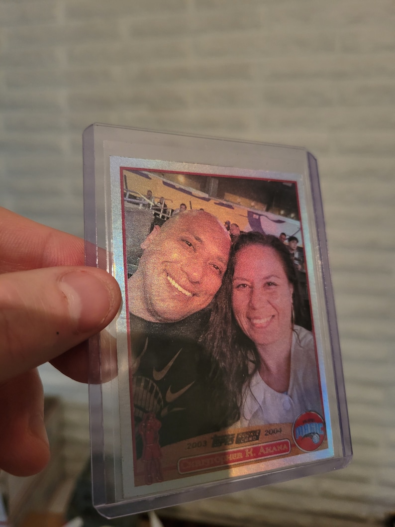 Custom Trading Card Etsy