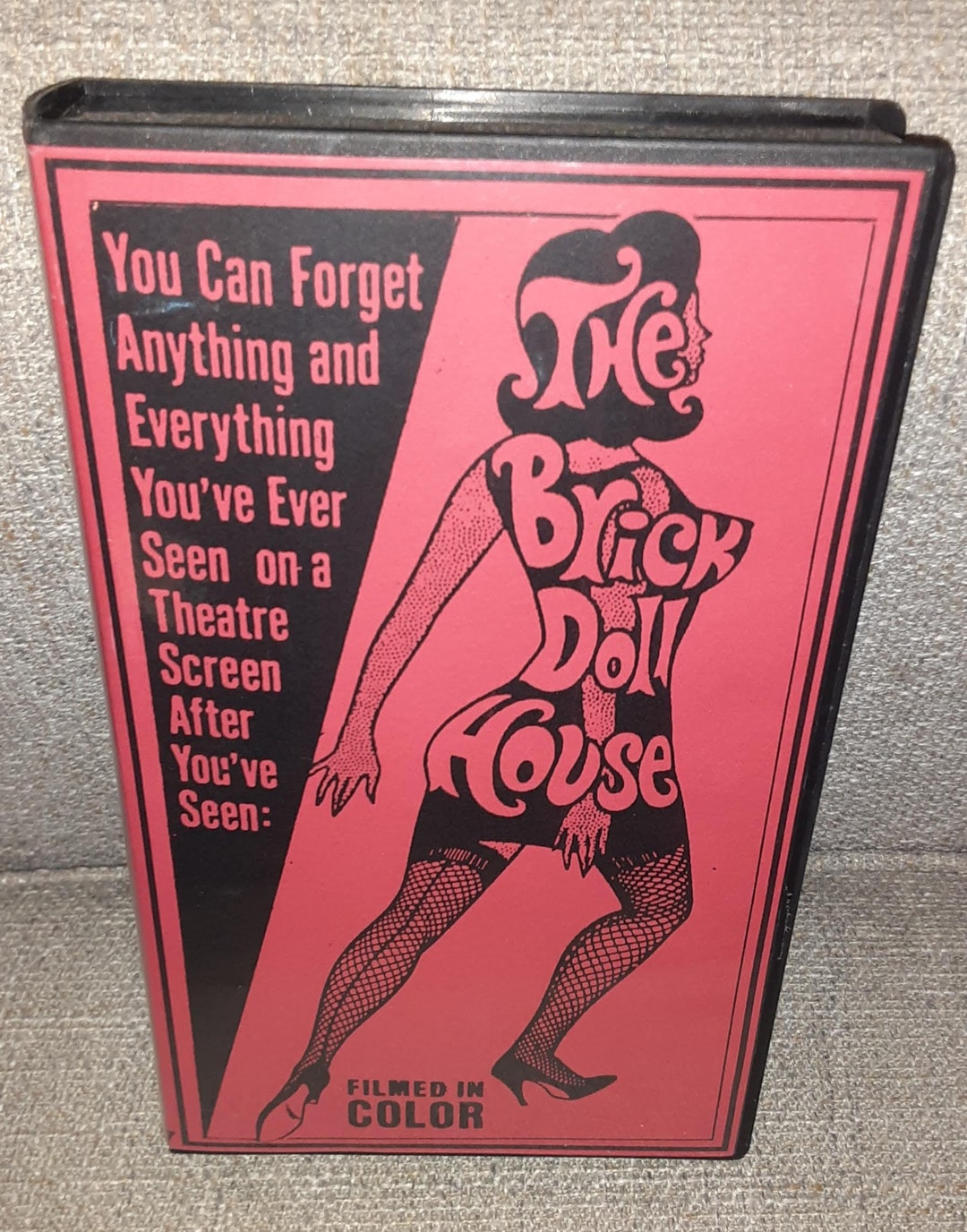 The Brick Dollhouse VHS 1967 Bmovie Something Weird Video Etsy