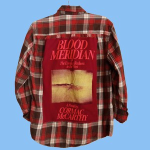 Blood Meridian Flannel Small Cormac McCarthy 21 x 28