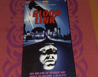 Blood Link (VHS, 1982) Psychological Horror Rare PREOWNED