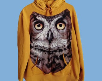 Twin Peaks tribute hoodie Large David Lynch Blue Velvet Eraserhead