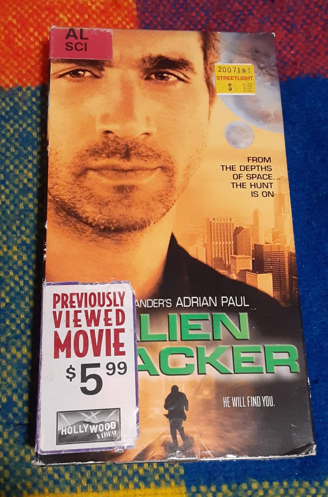 Alien Tracker 2003 VHS Rare SCIFI Bmovie Preowned Etsy