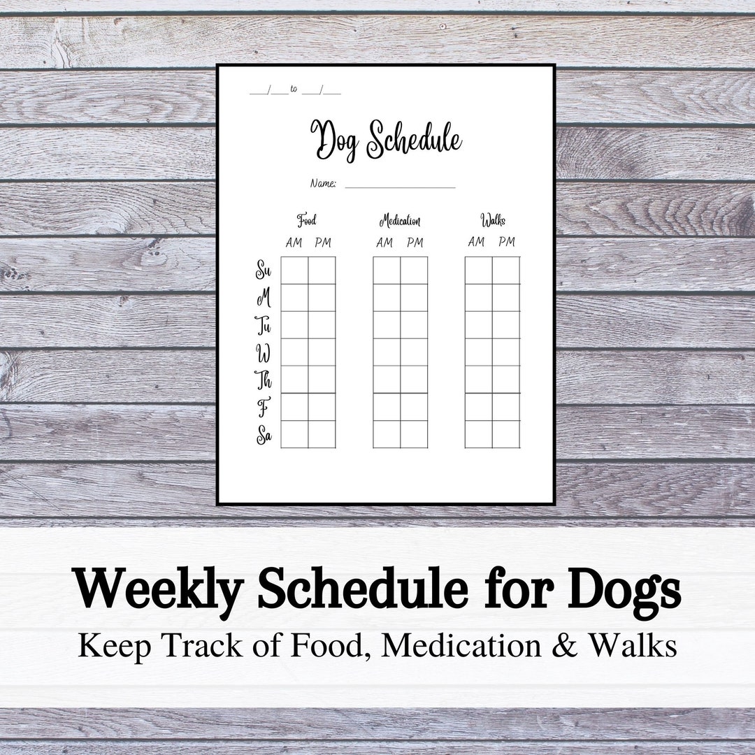 weekly-dog-schedule-pet-schedule-keep-track-of-food-medication-walks-minimalist-us-letter-etsy