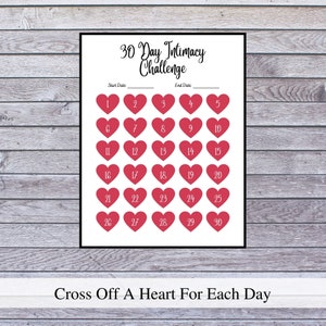 30 Day Intimacy Challenge for Couples, Includes All 5 Love Languages, Digital Download, PDF image 2