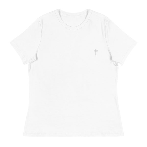 Cross Relaxed dames-T-shirt