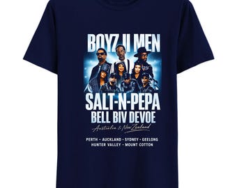 Inspiration Salt Pepa Tour Tshirt | Boyz II Men, Bell Biv Devoe AU New Zealand Vintage Retro  Print Tees | Tshirt Printing | Print Australia