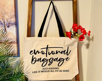 emotional bolsagage tote