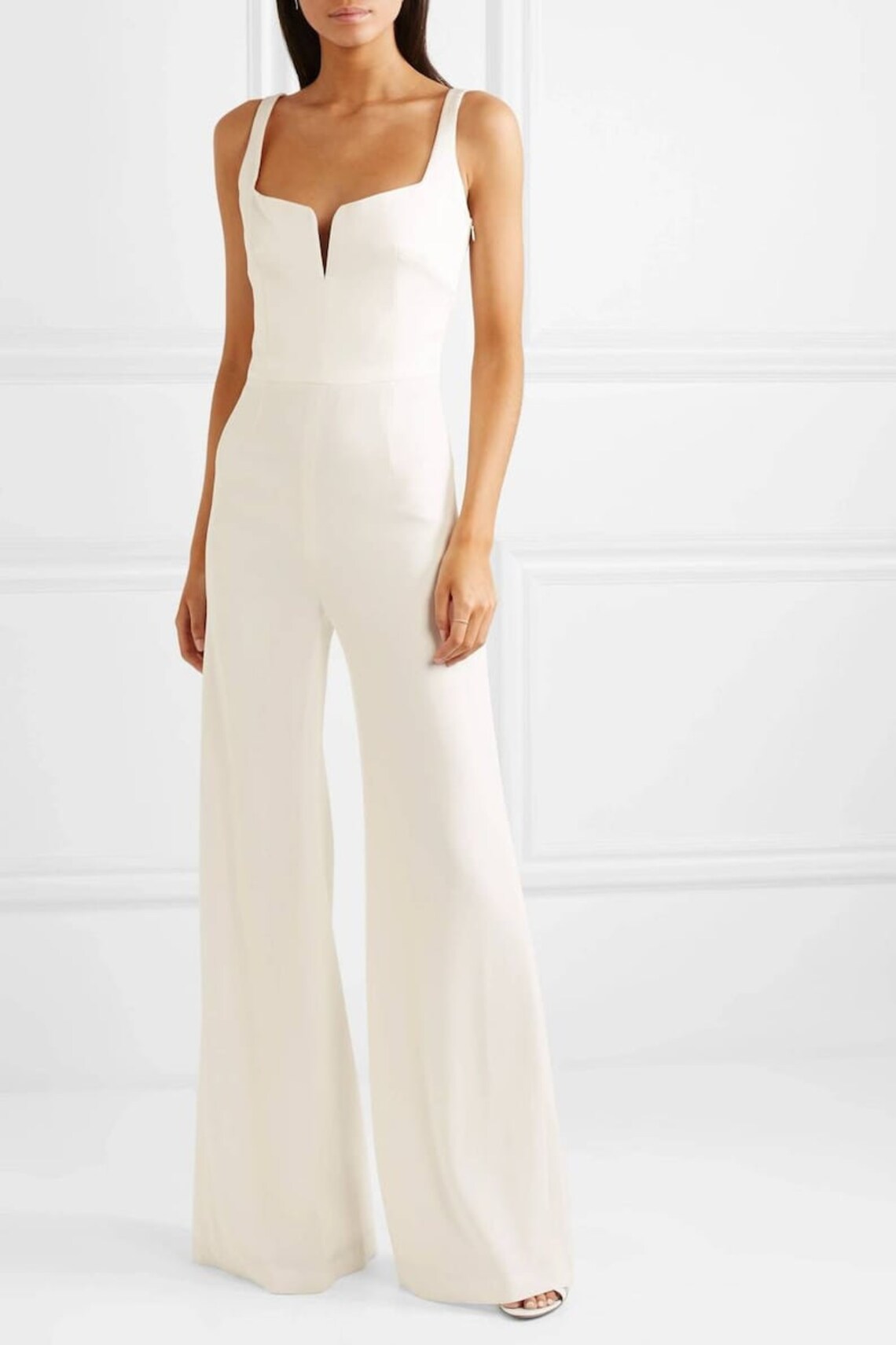 Bridal Jumpsuit Reception Outfit Rehearsal Dinner Jumpsuit Etsy