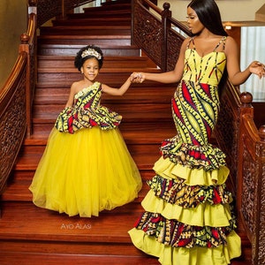 Mummy and daughter Ankara outfit image 1